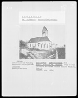 Vorgängerkirche / Kath. Kirche St. Martin in 88453 Erolzheim (vor 1874 - LAD Baden-Württemberg, Stuttgart (Bildindex))