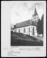 Südostansicht / Kath. Kirche St. Martin in 88453 Erolzheim (1958 - LAD Baden-Württemberg, Stuttgart (Bildindex))