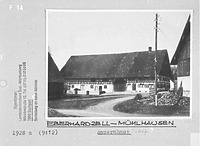 Ansicht von Süden / Ehem. Gutshof in 88436 Eberhardzell-Mühlhausen (1928 -  LAD Baden-Württemberg, Stuttgart)