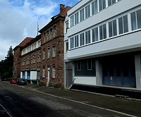 Neuwerkhof 10, Ansicht von Südosten / Kaserne in 77933 Lahr, Lahr/Schwarzwald (26.06.2022 - Katharina Herrmann, Bad Krozingen)