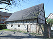 Ansicht von Nordosten, vom Kirchhof aus gesehen / Sog. Melanchtonscheune in 79115 Freiburg im Breisgau-Haslach (19.03.2020 - K. Herrmann, Bad Krozingen)