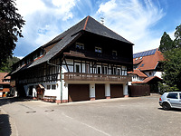 Ansicht von Südosten / Gasthaus Linde in 77793 Gutach/Schwarzwaldbahn, Gutach (Schwarzwaldbahn) (3.6.2020 - JaKo Baudenkmalpflege GmbH)