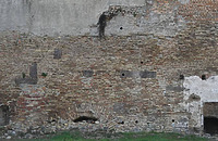 Ansicht des Mauerstückes von Osten / Wehrmauer in 79206 Breisach, Breisach am Rhein (03.2019 - Stefan King)