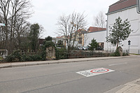 südliches Geländer / Mühlbachbrücke in 77652 Offenburg (03.2023 - K. Herrmann)