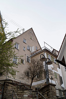 Ansicht Nordwest-Fassade mit westlichem Anbau / Müller'sche Apotheke in 71083 Herrenberg (29.3.2022 - JaKo Baudenkmalpflege GmbH)