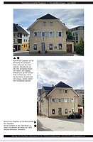 Bild Saalplatz 1 von Norden und N-W - aus Doku / Ehem. Pfarrhaus und Altes Rathaus in 70825 Korntal-Münchingen (Frühjahr/Sommer 2023 - Paul Blank)