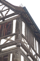 Süd-Ost-Ecke; Eckständer OG2 / Mohrenscheuer, sog. Alte Kaserne in 88499 Riedlingen (JaKo Baudenkmalpflege GmbH) Süd-Ost-Ecke; Eckständer OG2 / Mohrenscheuer, sog. Alte Kaserne in 88499 Riedlingen (JaKo Baudenkmalpflege GmbH)