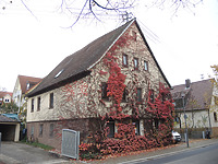 Ansicht von Südwesten / Wohn-und Geschäftshaus in 74906 Bad Rappenau (6.11.2014 - Markus Numberger)