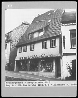 Nordwestansicht / Wohn- und Geschäftshaus in 69412 Neckargemünd (1980 - LAD Baden-Württemberg, Außenstelle Karlsruhe, Quelle: bildindex.de) Nordwestansicht / Wohn- und Geschäftshaus in 69412 Neckargemünd (1980 - LAD Baden-Württemberg, Außenstelle Karlsruhe, Quelle: bildindex.de)