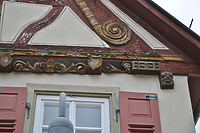 Bereichsweise Bestandsaufnahme des nordöstlichen Traufecks / Altes Rathaus in 74249 Jagsthausen (24.03.2016 - Ferdinand M. Schäfer; SCHÄFER.PARTNER PartG Architektur.Städtebau.Denkmalpflege)