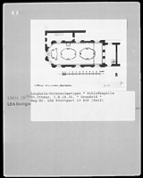 Grundriss / Kirche St. Otmar in 88471 Laupheim-Untersulmetingen (o.A. - LAD Baden-Württemberg, Stuttgart, Quelle: bildindex.de)