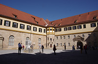 Innenhof, Ecke Nord-Ostflügel / Schloss Hohentübingen in 72070 Tübingen (21.09.2019 - Christin Aghegian-Rampf)