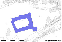 Lageplan (Vorlage: RPS, LV-BW und LAD) / Schloss Hohentübingen in 72070 Tübingen