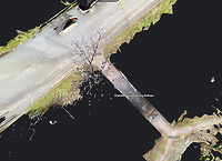 Eisenbahnüberführung Kollnau, Grundriss aus Photogrammetrie / Eisenbahnüberführung Kollnau in 79183  Waldkirch-Kollnau (13.03.2025 - denkmaldigital UG)