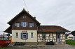 Bahnhofempfangsgebäude Haubersbronn, Ostfassade / Bahnhof, Empfangsgebäude in 73614 Schorndorf-Haubersbronn (05.05.2025 - strebewerk. Architekten GmbH) Bahnhofempfangsgebäude Haubersbronn, Ostfassade / Bahnhof, Empfangsgebäude in 73614 Schorndorf-Haubersbronn (05.05.2025 - strebewerk. Architekten GmbH)