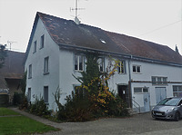 Südwestansicht / Ehem. Schlachthaus in 78315 Böhringen (2022 - Burghard Lohrum)