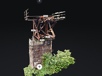 Aufnahme aus 3D-Modell generiert / Eisenbahnüberführung 4880_EÜ-49,954 in 77773 Schenkenzell (22.07.2025 - Kornelius Goetz, denk.mal.digital (UG))