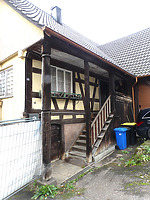 Südwestansicht / Wohn- und Wirtschaftsgebäude in 75180 Pforzheim-Würm (2025 - Burghard Lohrum)