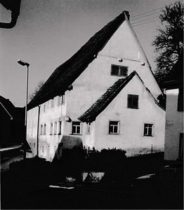 Giebelansicht / Wohn- und Wirtschaftsgebäude (abgegangen) in 72356 Dautmergen (1991 - Aldinger & Aldinger) Giebelansicht / Wohn- und Wirtschaftsgebäude (abgegangen) in 72356 Dautmergen (1991 - Aldinger & Aldinger)