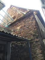 Detailansicht Nordgiebel / Stadtmauer in 77933 Lahr, Lahr/Schwarzwald (2020 - Burghard Lohrum)