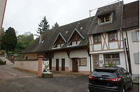 Nordwestansicht / Kirchhofmauer in 79336 Herbolzheim (2017 - Burghard Lohrum)