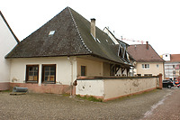 Nordostansicht / Kirchhofmauer in 79336 Herbolzheim (2017 - Burghard Lohrum)