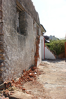 Detail des Restes der Klostermauer / Nordöstlicher Teil der Klostermauer in 79341 Kenzingen (2017 - Burghard Lohrum)