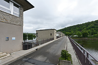 Aufsicht auf die Brücke, Blickrichtung Nordosten / Staustufe Hessigheim, Straßenbrücke in 74394 Hessigheim (2025 - strebewerk.) Aufsicht auf die Brücke, Blickrichtung Nordosten / Staustufe Hessigheim, Straßenbrücke in 74394 Hessigheim (2025 - strebewerk.)