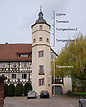 Ansicht der Niefernburg von Süden / Niefernburg in 75223 Niefern-Öschelbronn (2010 - Landesamt für Denkmalpflege, Dienstsitz Esslingen)