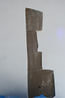 Vermauertes Türgewände in der Südwand. Die Tür führte in ein risalitförmiges Nebentreppenhaus vor der Südfassade / Amtsgericht (Westliches Schlossgebäude) in 71229 Leonberg (24.3.2026 - Michael Hermann)