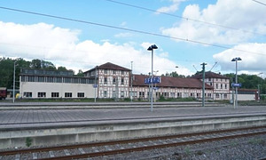 Ansicht des Gebäudes von Süden / Bahnbetriebswerk in 78628 Rottweil (09/2025 - Stefan King)