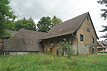 Stellfalle am Ettenbach 150m bachaufwärts; der verlandete Triebkanal lief nach hinten links, wo heute ein Damm aufgeschüttet ist. / Löffelmühle in 77955 Ettenheimmünster, Münchweier (2024 - Stefan King, Freiburg)