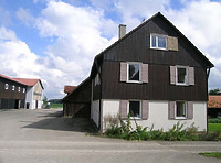 Westansicht Wohnhaus / Gestütshof St. Johann, Wohnhaus und Stallungen (abgegangen) in 72813 St. Johann, St. Johann, Gestütshof (2010 - Ackermann und Raff) Westansicht Wohnhaus / Gestütshof St. Johann, Wohnhaus und Stallungen (abgegangen) in 72813 St. Johann, St. Johann, Gestütshof (2010 - Ackermann und Raff)