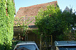 Ansicht der Scheune von Norden. Links das zugehörige Wohnhaus Türkengasse 12 / Scheune in 74354 Besigheim (August 2026 - Michael Hermann)