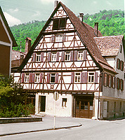 Ansicht von Süden / Fachwerkhaus in 72574 Bad Urach