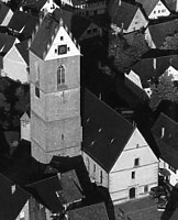 Nordwestansicht / Mauritiuskirche in 72131 Ofterdingen Nordwestansicht / Mauritiuskirche in 72131 Ofterdingen