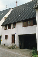 Adelsheim, Pfarrgasse 1; Ansicht Straße / Wohnhaus mit Scheune in 74740 Adelsheim Adelsheim, Pfarrgasse 1; Ansicht Straße / Wohnhaus mit Scheune in 74740 Adelsheim