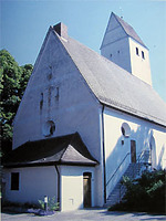 Ansicht von Südost / Kirche St. Wolfgang in 89616 Rottenacker Ansicht von Südost / Kirche St. Wolfgang in 89616 Rottenacker