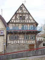 Ansicht von Osten vor der Renovierung / Wohnhaus in 72119 Ammerbuch - Altingen Ansicht von Osten vor der Renovierung / Wohnhaus in 72119 Ammerbuch - Altingen