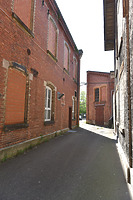 Westfassade / Ehem. Batteurbau, Teil der Weberei und Spinnerei "Leuze" in 73252 Lenningen-Unterlenningen (17.05.2019 - strebewerk.Architekten)