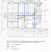 Rekonstruktion der ursprünglichen Raumstruktur des Wohnteils aus Periode II / Nebengebäude in 76534 Baden-Baden, Neuweier