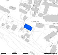 Lageplan (Vorlage RPS-LAD und LV-BW) / Ehemalige Schlossmühle in 72574 Bad Urach
