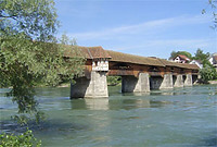 Alte Rheinbrücke, Brückenr. 23, Bauwerksnr. 841 3 512 in Bad Säckingen Alte Rheinbrücke, Brückenr. 23, Bauwerksnr. 841 3 512 in Bad Säckingen