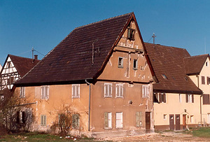 Ansicht 1991 von Südosten / Wohnhaus in 73779 Deizisau