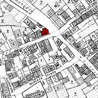 Ausschnitt Flurkarte um 1970 (?)
(Vorlage LV-BW) / Gasthaus Rössle in 72636 Frickenhausen Ausschnitt Flurkarte um 1970 (?)
(Vorlage LV-BW) / Gasthaus Rössle in 72636 Frickenhausen