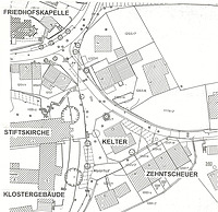 Lageplan / Farrenstall bzw. Alte Kelter in 73770 Denkendorf