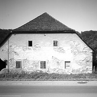 Photogrammetrische Aufnahme
Ansicht Ost, 1975 / Bebenhäuser Klosterhof-Klosterscheune in 72074 Tübingen-Lustnau