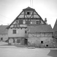 Ausschnitt photogrammetrische Aufnahme
Ansicht Nordost, 1976 / Wohnhaus in 71384 Weinstadt-Beutelsbach