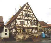 Ansicht von Südwesten / Wohnstallhaus in 72117 Ammerbuch - Breitenholz