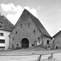Ausschnitt photogrammetrische Aufnahme
Ansicht von Süd, 1976 / Zehntscheune in 72351 Geislingen Ausschnitt photogrammetrische Aufnahme
Ansicht von Süd, 1976 / Zehntscheune in 72351 Geislingen